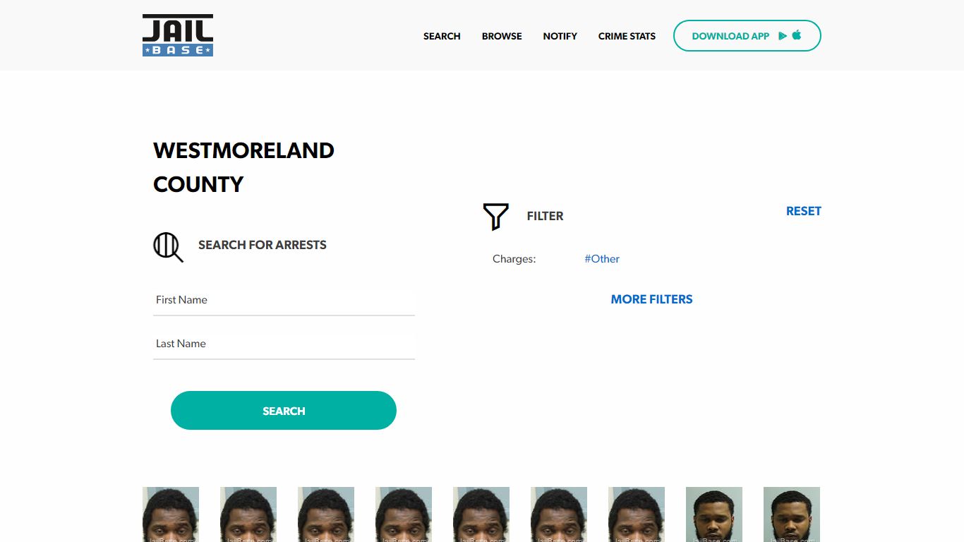 Westmoreland County Jail Inmate Search and Mugshots | JailBase